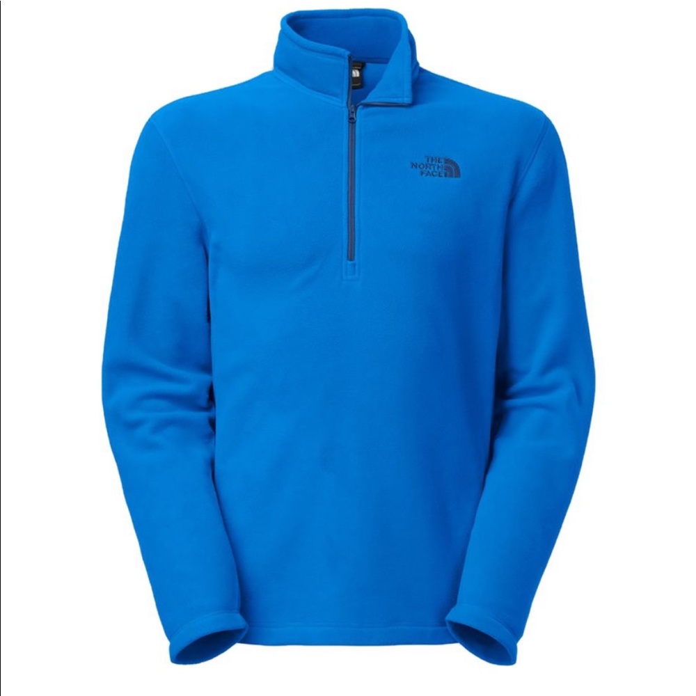 North face quarter zipped fleece pullover